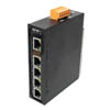 Show product details for ESUL5-D KBC Industrial Ethernet DIN Rail Mount Switch - Layer 2 Unmanaged - 5 10/100Mbps LAN Ports 12-36VDC Input