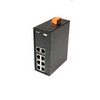 Show product details for ESUL8-DA KBC Networks Industrial Ethernet switch Layer 2 unmanaged 8 electrical 10/100Mbps LAN ports 12-36Vdc input DIN rail mount US power plug