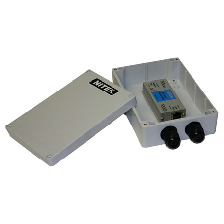 ET1500UW Nitek Outdoor IP Cameras over UTP - Transmitter- Extender w/ POE Injector - Up to 1,960 Feet