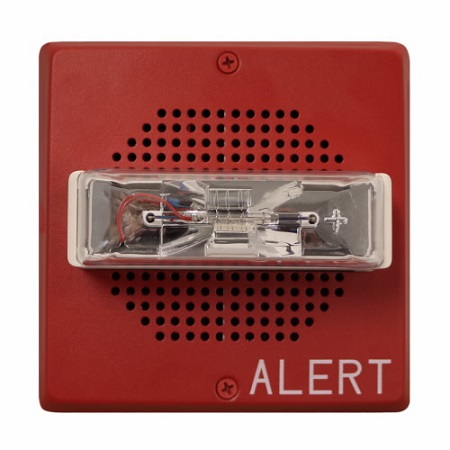 ET70-24MCW-ALR Cooper Wheelock 8W SPKR STRB,WALL, 24 VDC,15/30/75/110CD,ALERT,RD