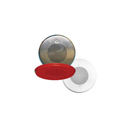 ET70-R Cooper Wheelock 8W SQ SPKR,WALL/CEIL,24VDC,RD