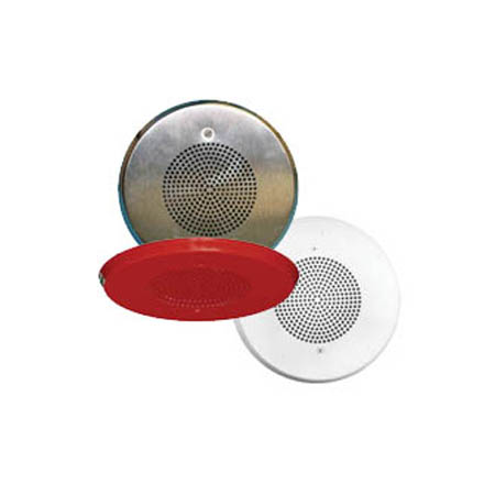 ET90-R Cooper Wheelock 8W RND SPKR,WALL/CEIL,24VDC,RD