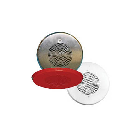 ET90-W Cooper Wheelock 8W RND SPKR,WALL/CEIL,24VDC,WHT