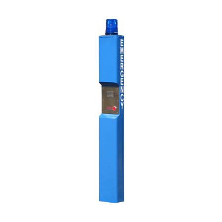 ETP-MTE-72 Talk-A-Phone Eco Tower Mount with Blue Light/Strobe