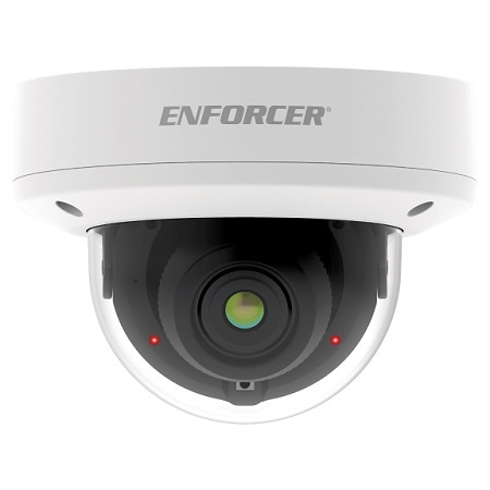 EV-N2506-NW4WAQ Seco-Larm 2.8-12mm Motorized 30FPS @ 5MP Outdoor IR Day/Night WDR Vandal Dome IP Security Camera 12VDC/PoE