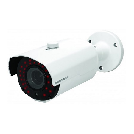 EV-Y1501-AMWQ Seco-Larm 2.8~12mm Varifocal 20FPS @ 5MP Outdoor DWDR Bullet HD-TVI/HD-CVI/AHD/Analog Camera 12VDC