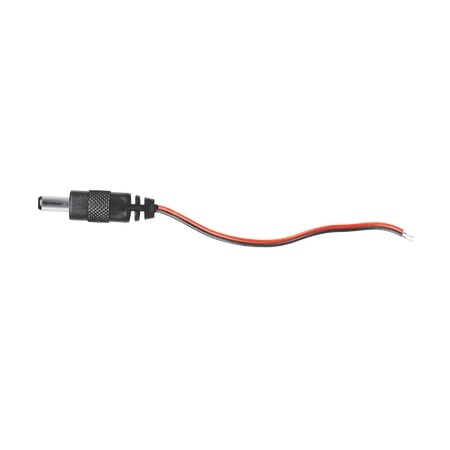 EVA-F5521-3Q Seco-Larm 3ft 2.1mm, DC Plug, Pigtail Connector, Red/ Black Wire