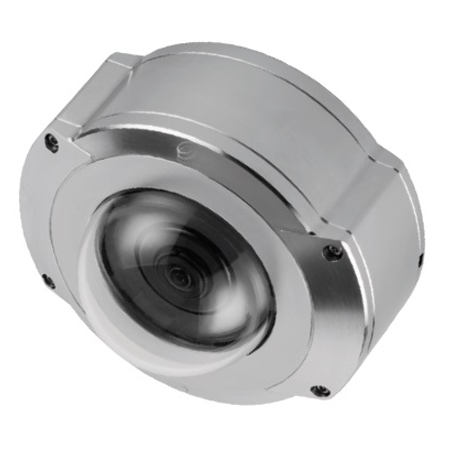 EVO-12-SSK Pelco Pelco 10FPS @ 3200 x 3000 Outdoor WDR Flush Panoramic IP Security Camera 12VDC/POE - Stainless Steel