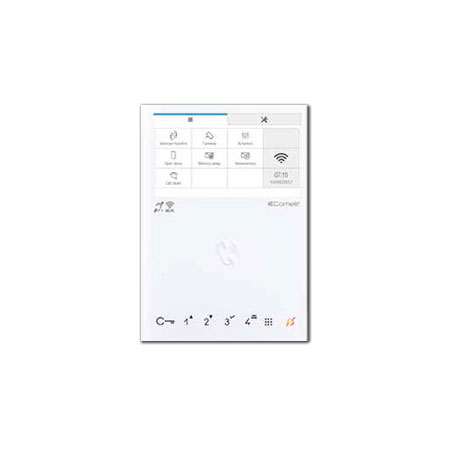 EX-7000HW Comelit 4/3" Hands Free Color Mini Monitor with WiFi Port