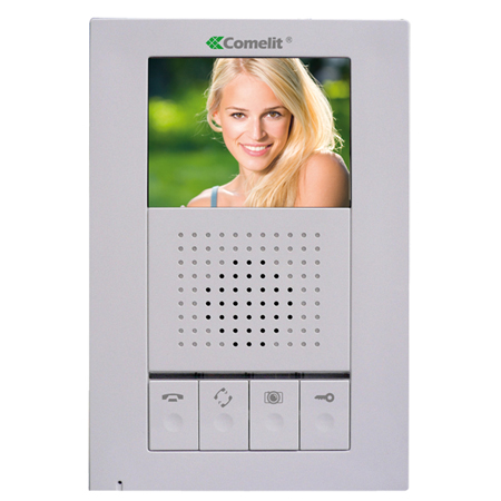 EX-700H Comelit Color expansion hands free monitor for the HFX-700M series. Includes monitor and power supply