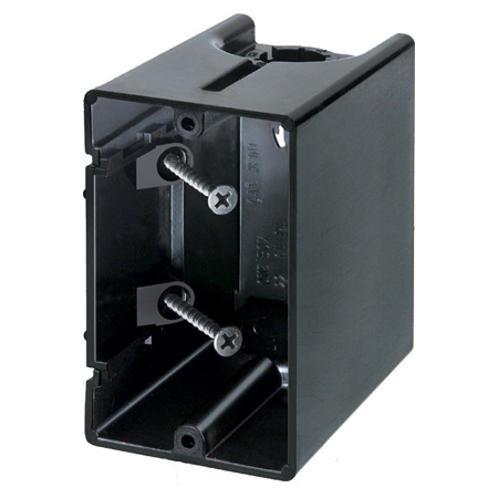 F101-10 Arlington Industries 1-Gang Screw Mount Device Box - Pack of 10
