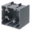 Show product details for F102-25 Arlington Industries 2-Gang Screw Mount Device Box - Pack of 25