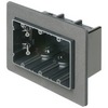Show product details for F103F-10 Arlington Industries Vapor Box 3-Gang With Screws - Pack of 10