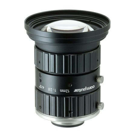 F1228-MPT Computar 1.4" C-Mount 12mm F2.8 45MP Manual Iris Lens