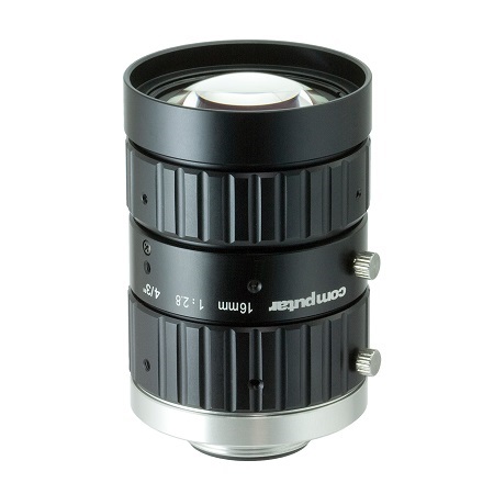 F1628-MPT Computar 1.4" C-Mount 16mm F2.8 45MP Manual Iris Lens