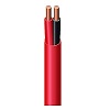 Show product details for F40015-27G Southwire 18 AWG 2 Conductors Shielded Solid Bare Copper FPLR Non-Plenum Fire Alarm Cable - 1000' Coilpak - Yellow