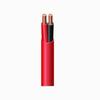 Show product details for F60001-71H Southwire 14 AWG 2 Conductors Unshielded Solid Bare Copper FPLR Non-plenum Fire Alarm Cable - 1000' RIB - Red