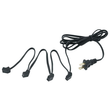 FANCORD-4X1 Middle Atlantic Fan Power Cord for 4 Fans, with 1 Plug, 6 FT