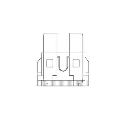 FATC10 Vanco Fuse 10 Amp Blade 5 Pack