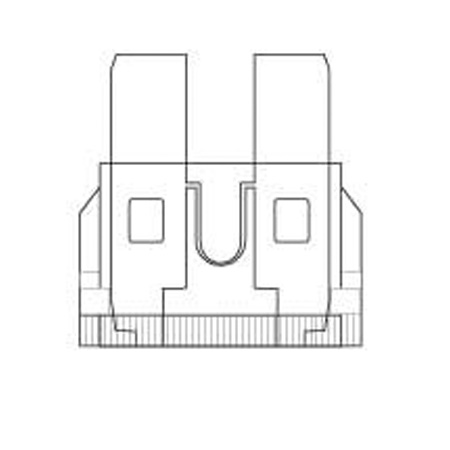 FATC15 Vanco Fuse 15 Amp Blade 5 Pack