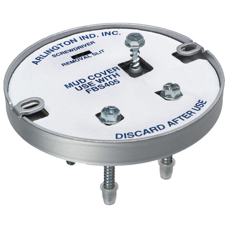 FBS405T-25 Arlington Industries Steel Pan Fan & Fixture Mounting Box – Pack of 25 