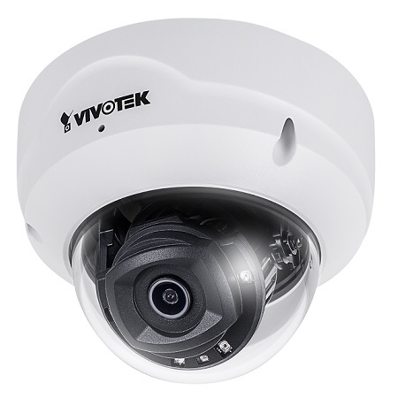 FD819-H-90-1Y Vivotek VORTEX Essential Series 2.8mm 15FPS @ 5MP Indoor IR Day/Night WDR Dome IP Security Camera PoE - Includes 90 Day Onboard and 1 Year Standard License