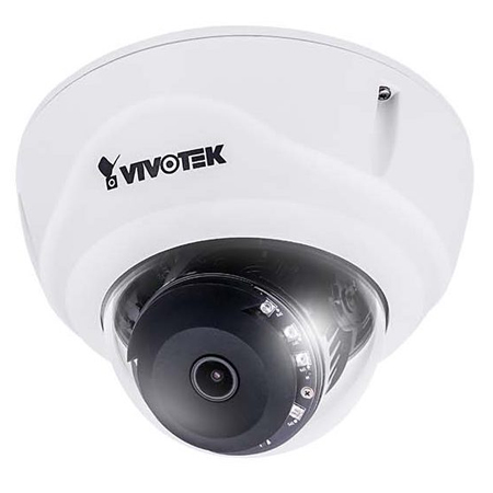 [DISCONTINUED] FD836BA-HVF2 Vivotek 2.8mm Varifocal 30 FPS @ 1920 x 1080 Outdoor IR Day/Night WDR Dome IP Security Camera 12VDC/PoE