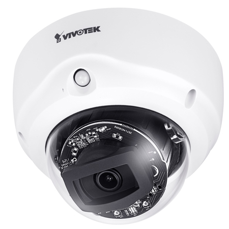 [DISCONTINUED] FD9167-H Vivotek 2.8mm 30FPS @ 1080p Indoor IR Day/Night WDR Dome IP Security Camera 12VDC/POE