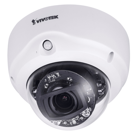 [DISCONTINUED] FD9167-HT Vivotek 2.8~12mm Varifocal 30FPS @ 1080p Indoor IR Day/Night WDR Dome IP Security Camera 12VDC/POE