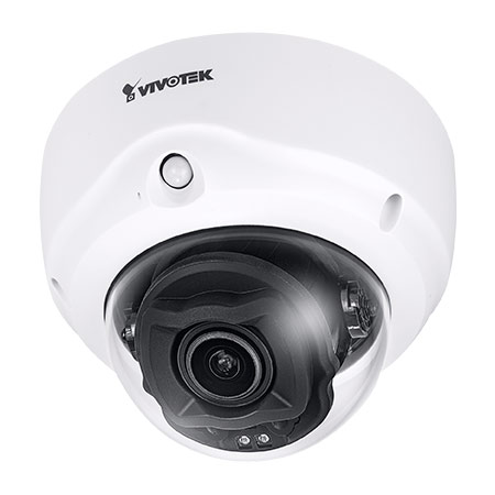 [DISCONTINUED] FD9187-HT Vivotek 2.7~13.5mm Varifocal 30FPS @ 5MP Indoor IR Day/Night WDR Dome IP Security Camera 12VDC/24VAC/PoE
