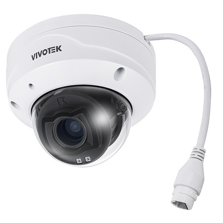FD9383-HTV Vivotek 2.8 - 12mm Motorized 30FPS @ 5MP Outdoor IR Day/Night WDR Dome IP Security Camera PoE