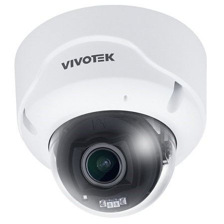 FD9399-EHTV Vivotek 4.3~9.8mm Motorized 30FPS @ 8MP Outdoor IR Day/Night WDR Dome IP Security Camera PoE