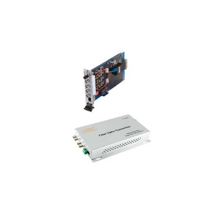 FDHA4-DB1-S1T-MSA KBC 4 Channel 10-bit Point-to-Point Video Transmission with Bi-Directional Data - Singlemode Transmitter