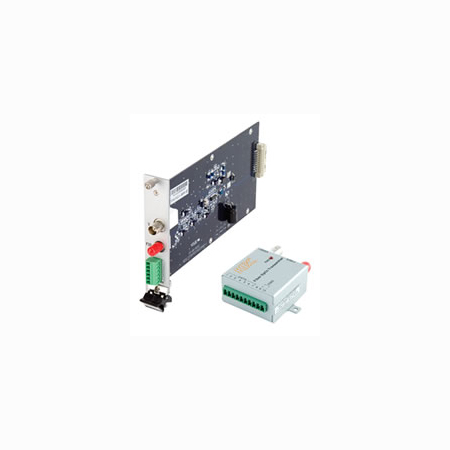 FDVA1-IA1-S1R-MSA KBC 1 Channel 8-bit Point-to-Point Video Transmission with Simplex Contact Closure - Singlemode Receiver