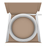 Show product details for FE0001125RF-W50 Wire Trak 1125 Series 1 1/2" x 3/4" Raceway Roll - 50 Feet - White