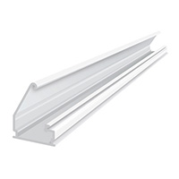 FE000500RF-W50 Wire Trak 500 Series 1" x 1/2" Raceway Roll - 50 Feet - White