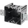 Show product details for FE102E-10 Arlington Industries 2 Gang Gangable Plastic End Box- Pack of 10