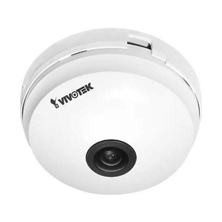 [DISCONTINUED] FE8180 Vivotek 1.57mm 15FPS @ 1920 x 1920 Indoor Day/Night WDR Fisheye Panoramic Dome IP Security Camera 12VDC/PoE