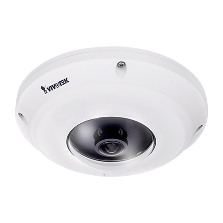[DISCONTINUED] FE9381-EHV Vivotek 1.47mm 30FPS @ 1920 x 1920 Outdoor Day/Night WDR Fisheye Panoramic IP Security Camera 12VDC/PoE - Extreme Weather