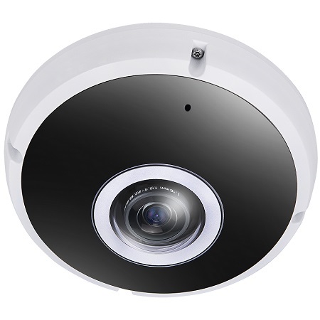 FE9391-EV-V2-M12-M Vivotek S Series 1.18 mm 20FPS @ 12MP Outdoor IR Day/Night WDR Fisheye Panoramic AI IP Security Camera PoE