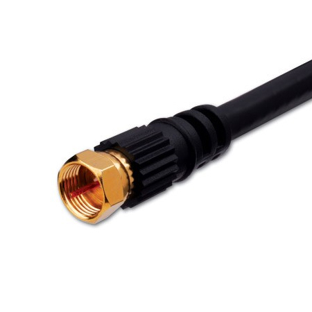 FFRG6U12X Vanco Cable Coax RG6 12ft Black