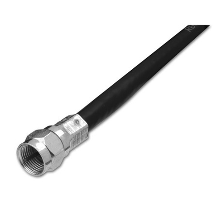 FFRG6UL75PK Vanco Cable F-F Outdoor RG6UL 75ft Black