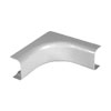 FIC-42414 Premiere Raceway 1" Inside Corner Accessory - White - 12 Pack