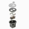 Show product details for FLB3520NL Arlington Industries Nickel Retro Floor Box