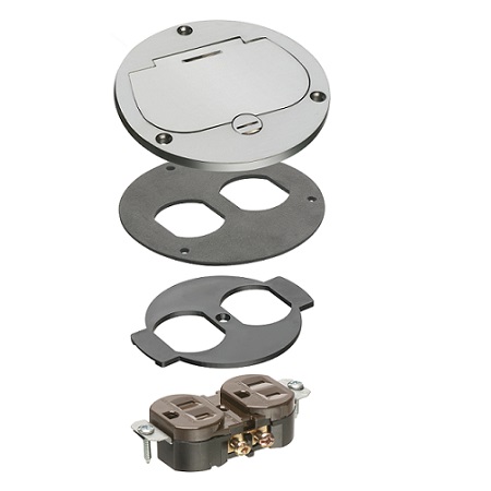 FLB3531NLTK Arlington Industries 1G Nickel Flip lid Trim Kit