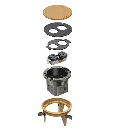 FLB4360CA Arlington Industries Dropin Floor Box