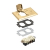 Show product details for FLB5330MB Arlington Industries 1 Gang Metal Cover Kit