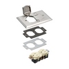 Show product details for FLB5330NL Arlington Industries 1 Gang Metal Cover Kit