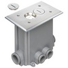 Show product details for FLBC101SS Arlington Industries 1-Gang Steel Concrete Floor Box