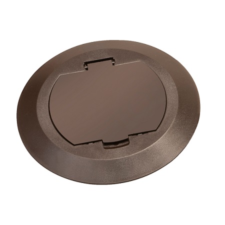 FLBC4520BR Arlington Industries Brown Floor Box Cover